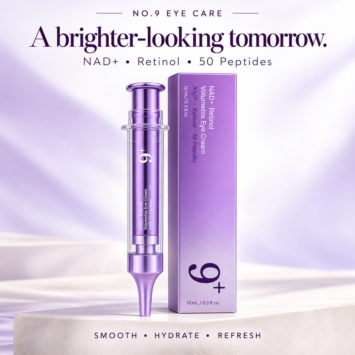 Numbuzin No.9 NAD+ Retinol Volumetox Eye Cream