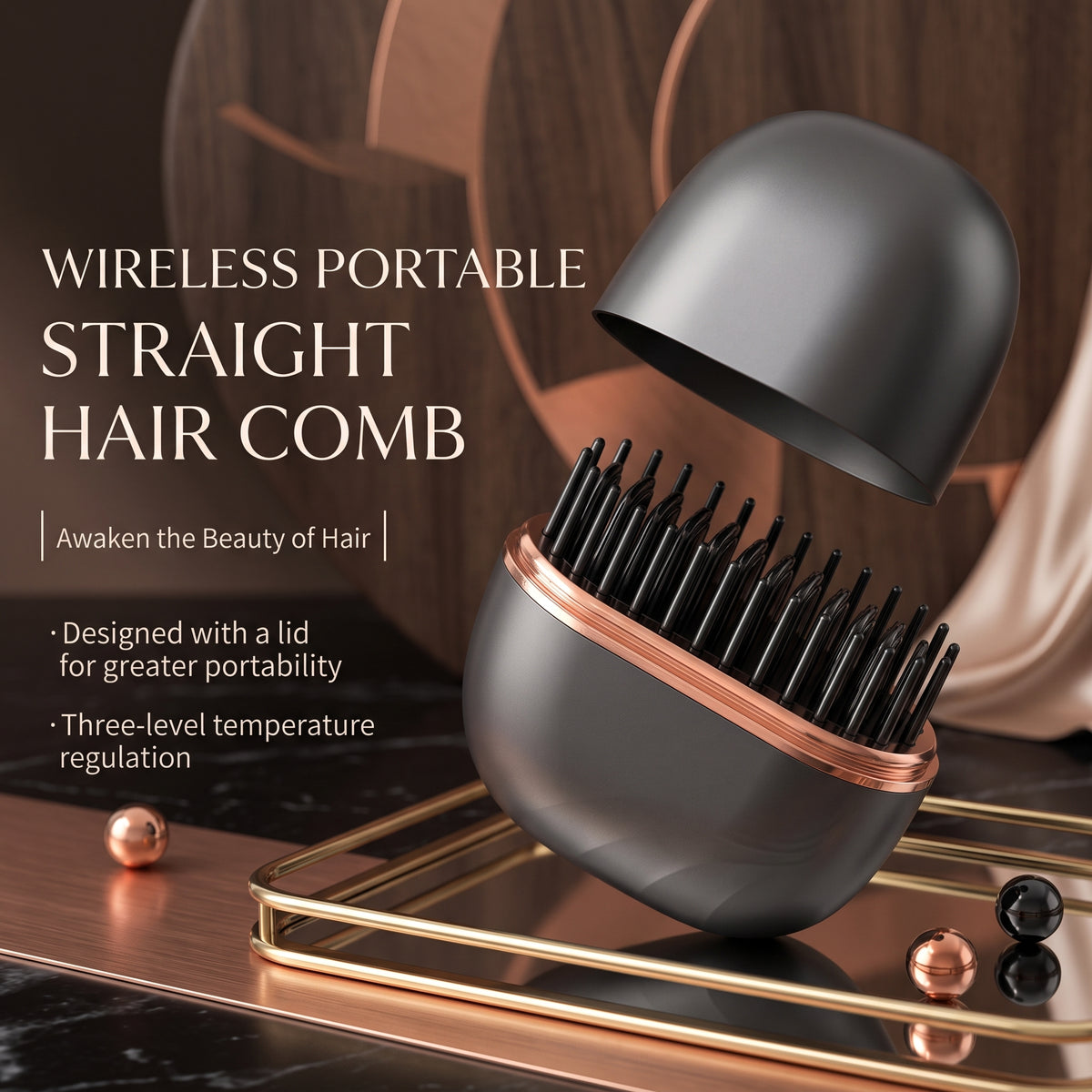 Hair Straightening Comb
